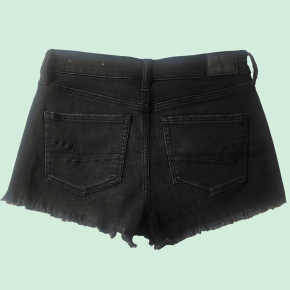 American Eagle Distressed Denim Shorts - Picture 2 of 5